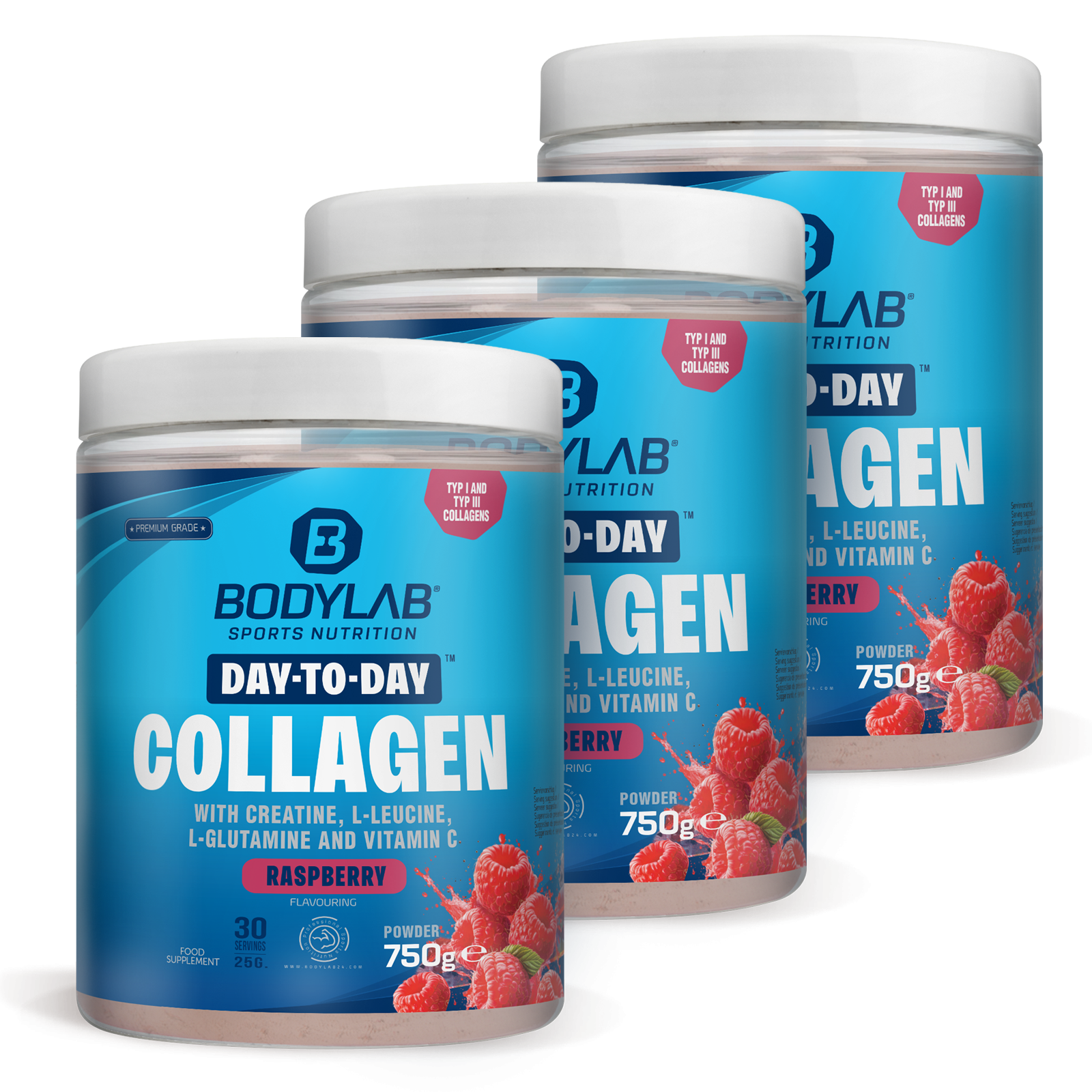 bodylab24-day-to-day-collagen-rind-3-x-750-g-vorteilspack image 2