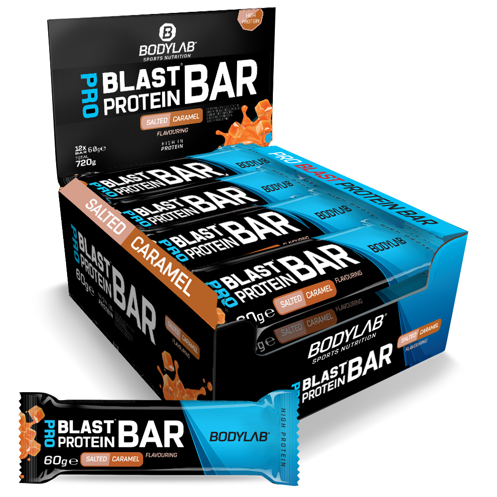bodylab24-pro-blast-crispy-protein-bar-12x60g-20g-protein-pro-riegel image 2
