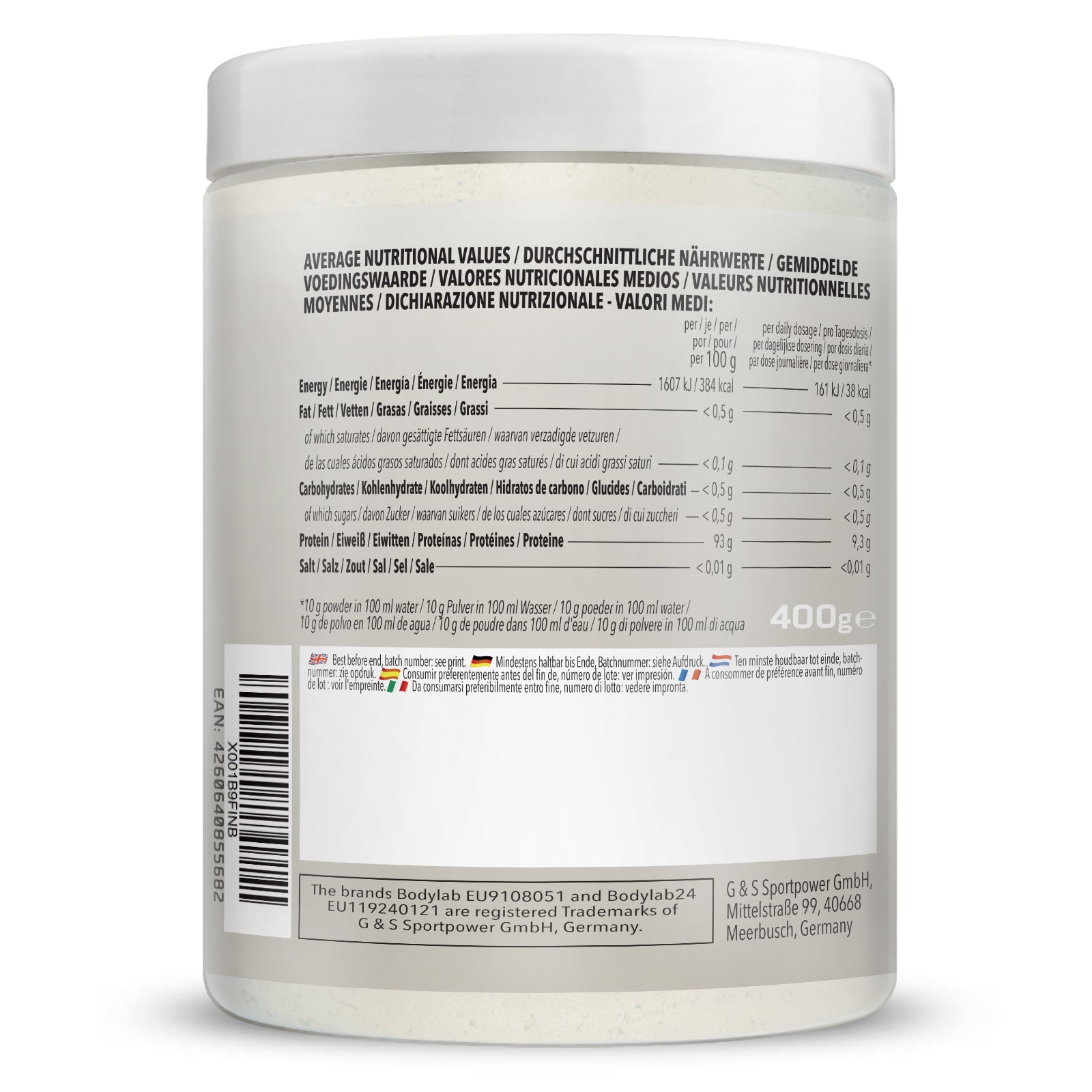bodylab24-hydrolised-collagen-pulver-400g image 8