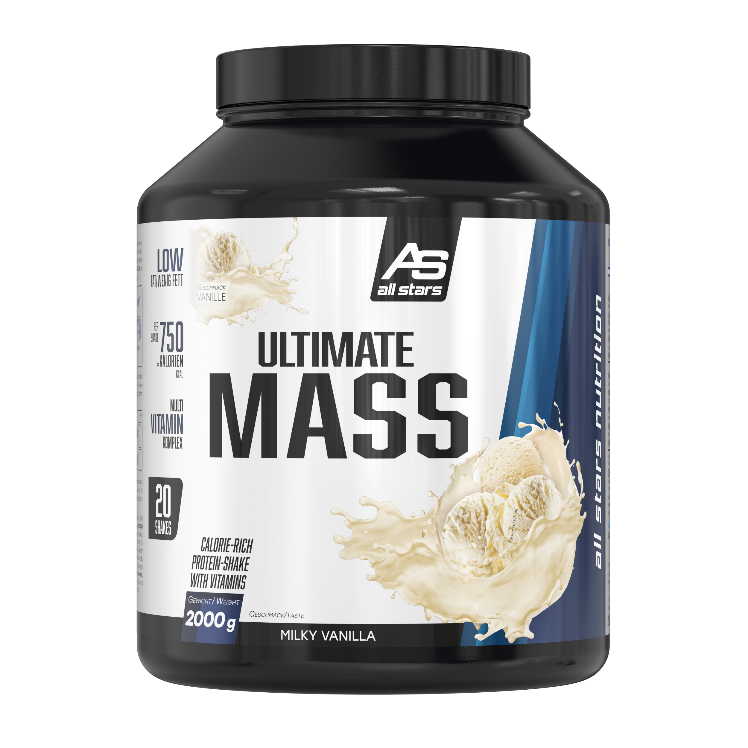 all-stars-ultimate-mass-gain-2000g-dose-weight-gainer image 1