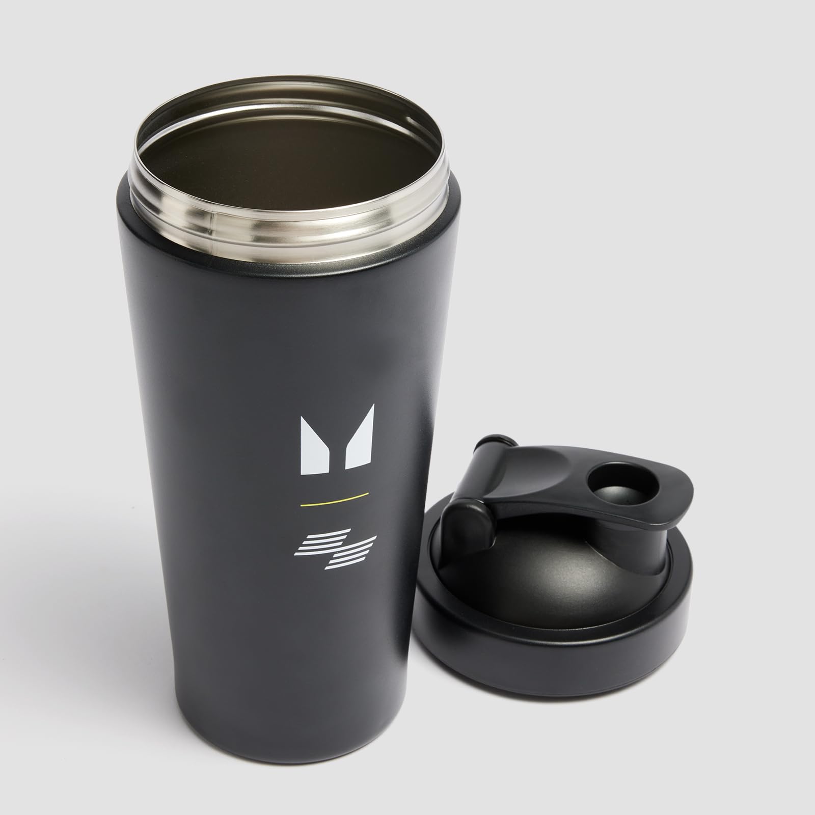 myprotein-hyrox-edelstahl-eiwei-shaker-750ml-mit-mischkugel image 2