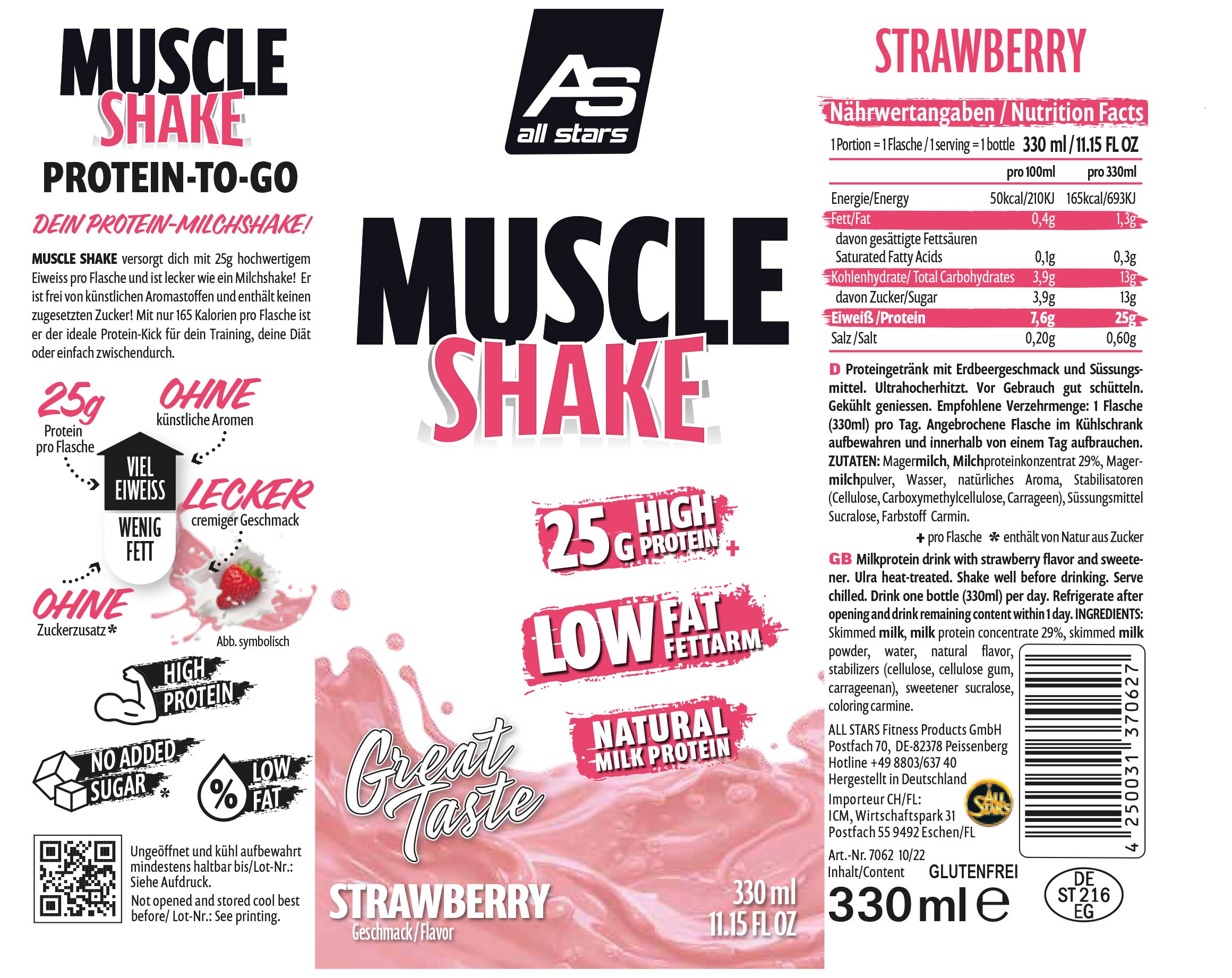 all-stars-muscle-shake-330ml-25g-protein-rtd-ohne-zuckerzusatz image 8