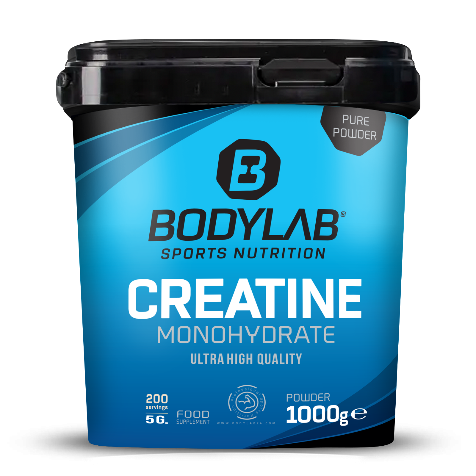 bodylab24-creatine-monohydrat-pulver-1000g-vorratsbox image 1