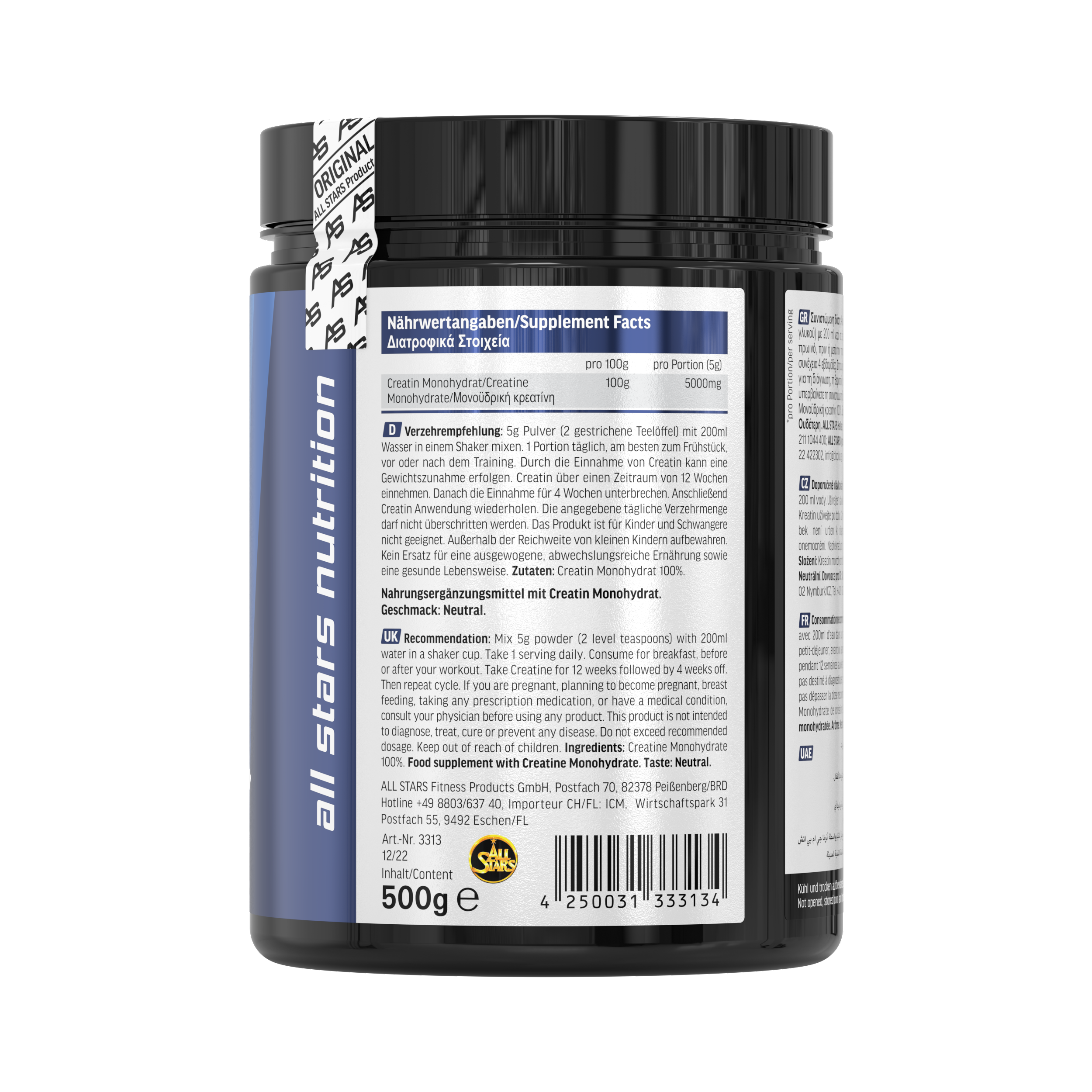 all-stars-creatin-monohydrat-500g-dose image 4