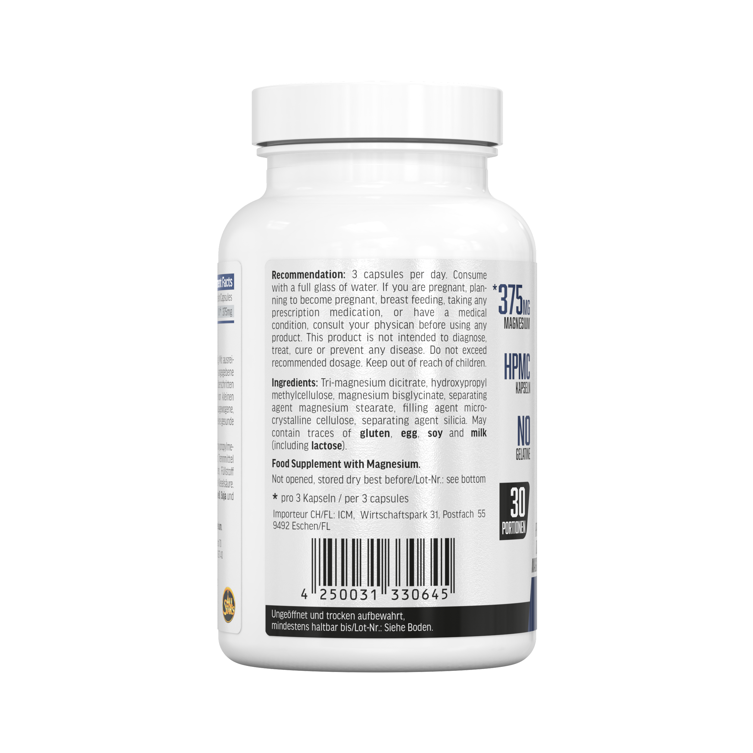 all-stars-pure-mag-magnesium-bisglycinat-citrat-90-kapseln image 3