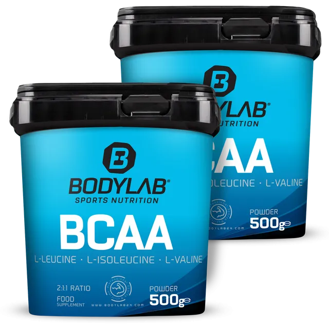 bodylab24-bcaa-powder-2-1-1-doppelpack-2x500g-geschmacksneutral image 1