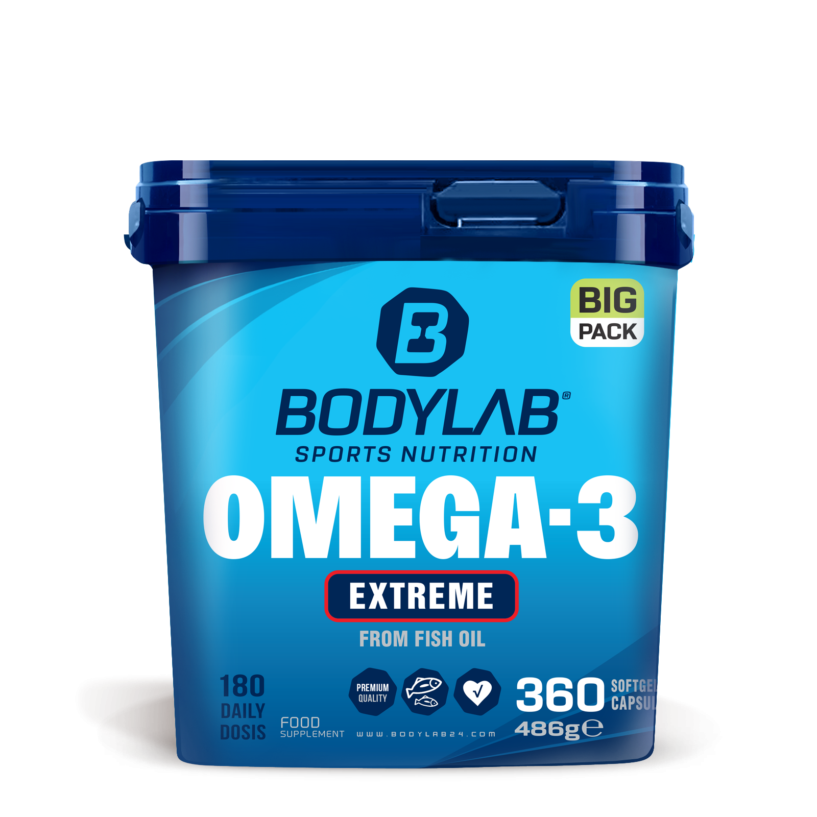 bodylab24-omega-3-extreme-big-pack-omega-3-softgel-kapseln-360-kapseln image 1