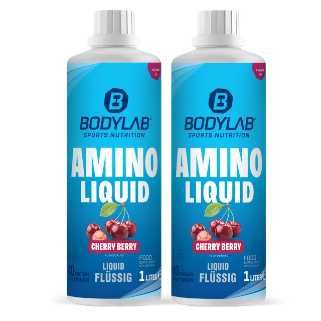 bodylab24-2-x-amino-liquid-cherry-berry-1000ml image 1