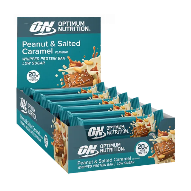 optimum-nutrition-gold-standard-whipped-protein-bar-peanut-salted-caramel-20g-pr image 1