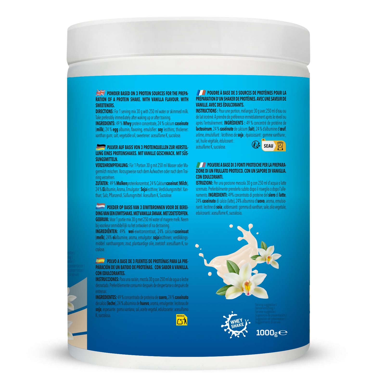 bodylab24-3k-protein-1000g-whey-casein-und-eiprotein-mehrkomponenten-protein image 4