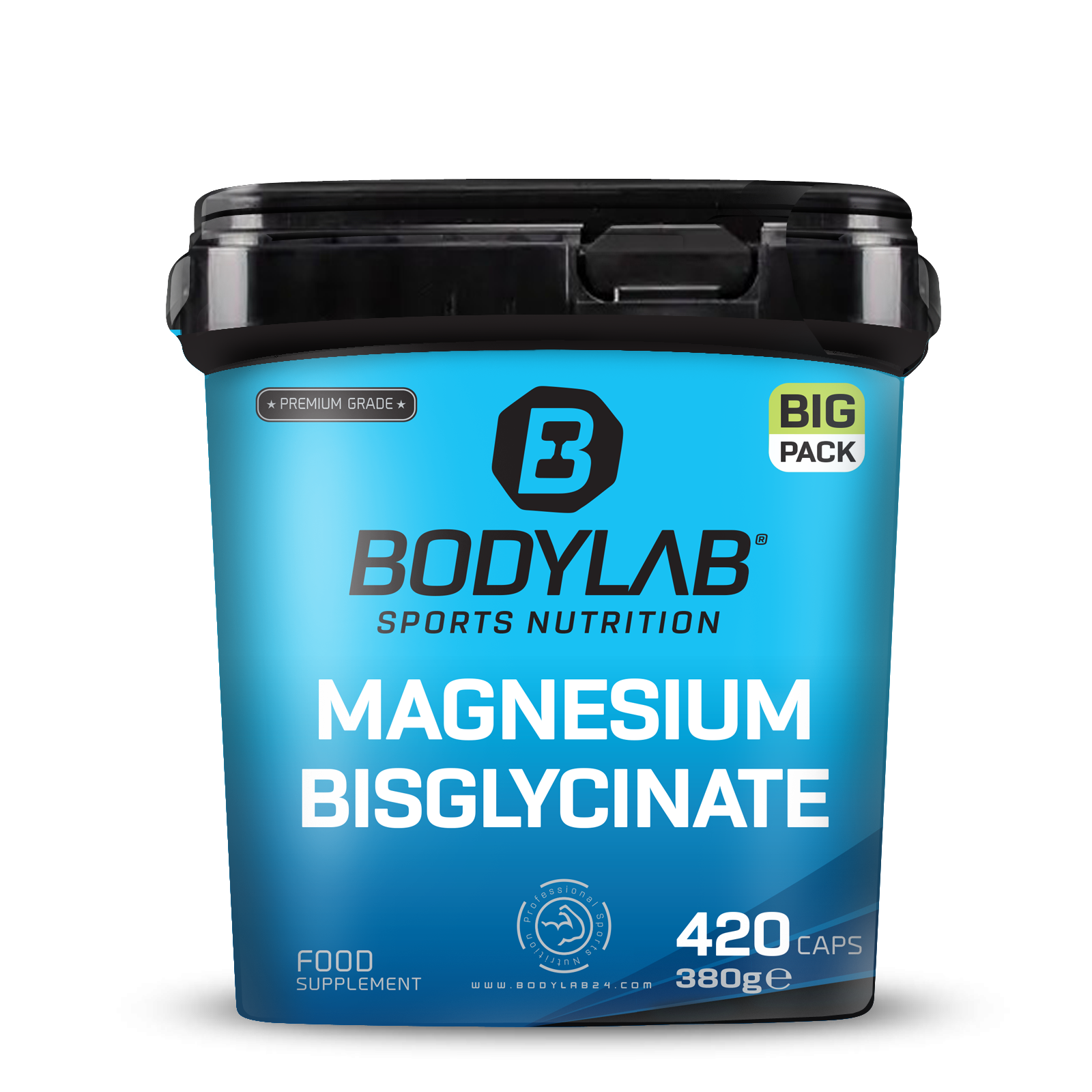 bodylab24-magnesium-bisglycinate-big-pack-vegane-kapseln-420-kapseln image 1