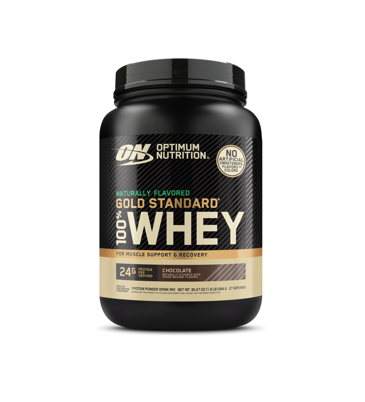 optimum-nutrition-gold-standard-100-whey-naturally-flavored-proteinpulver image 2