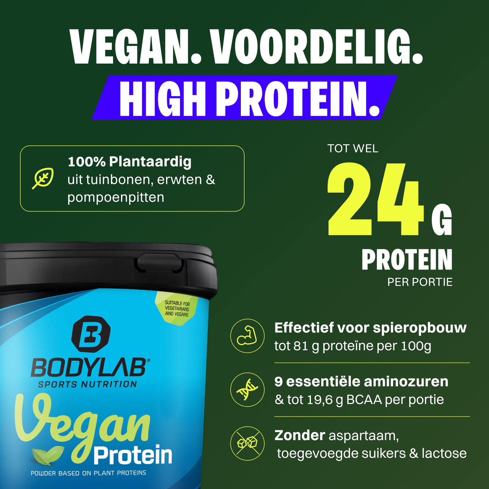 bodylab24-vegan-protein-pulver-2x1000g-doppelpack image 2
