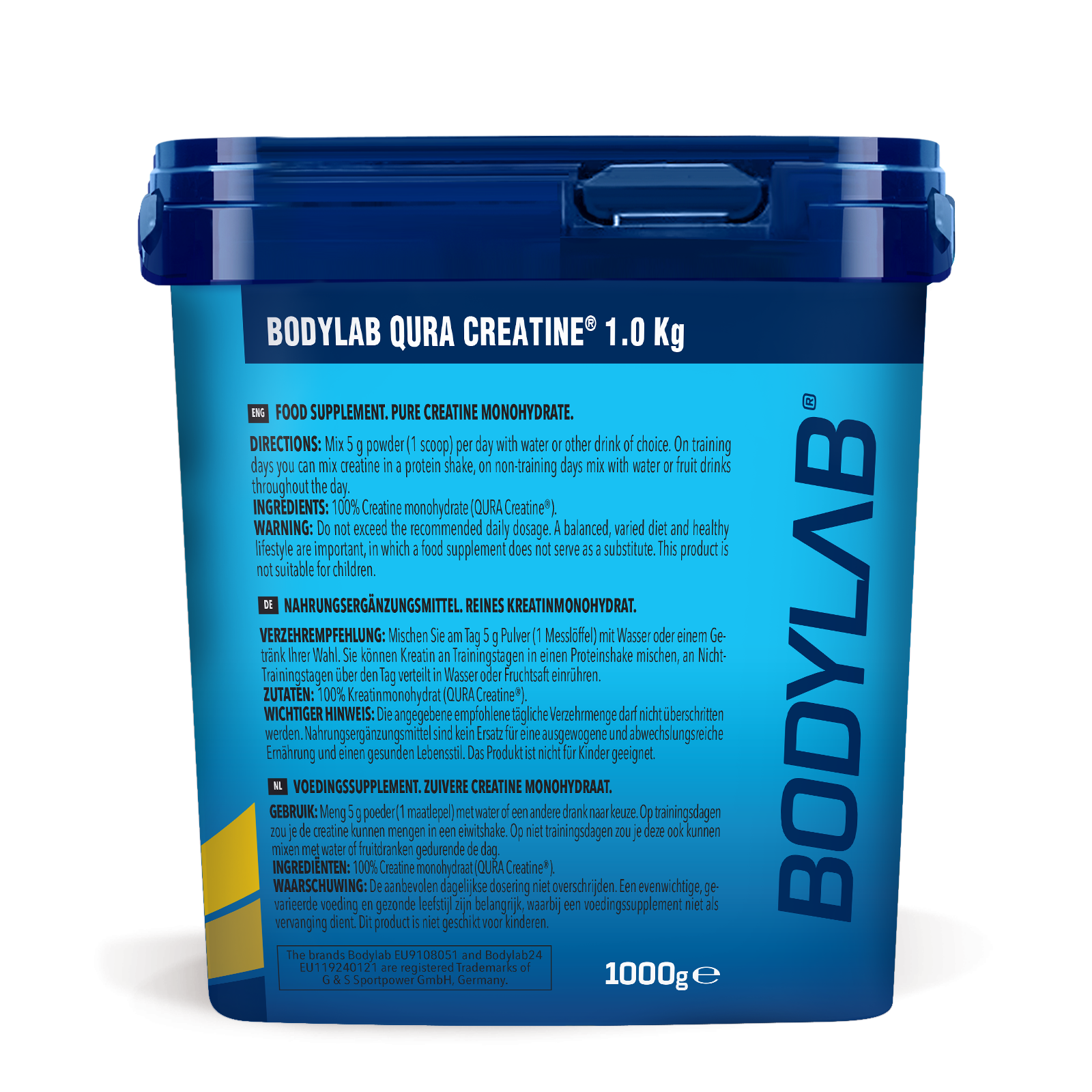 bodylab24-qura-creatine-monohydrate-1000g-pulver image 3