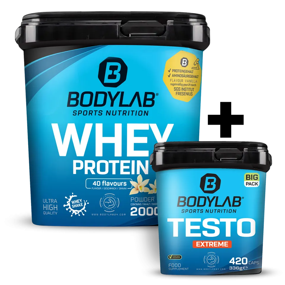 bodylab24-whey-protein-2-kg-big-pack-testo-extreme-2-0-420-kapseln image 1