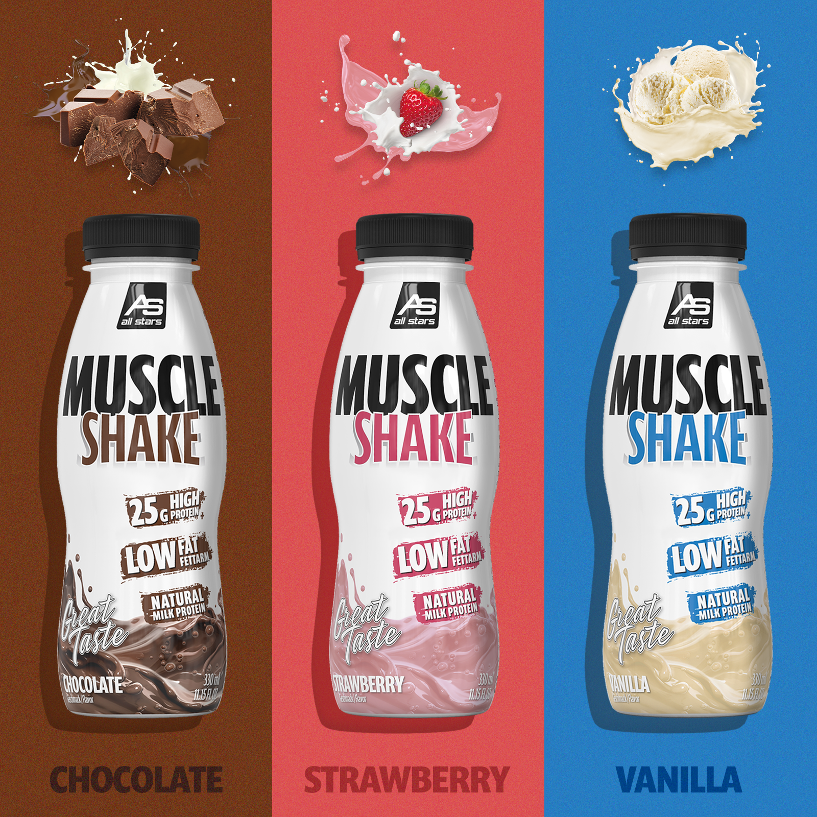 all-stars-muscle-shake-330ml-25g-protein-rtd-ohne-zuckerzusatz image 5