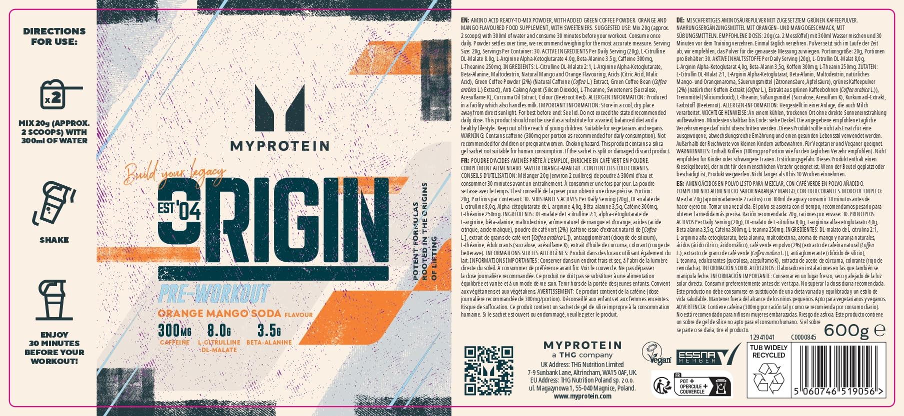 myprotein-origin-pre-workout-dry-scoop-pulver-passionsfrucht-twister-288-g image 3