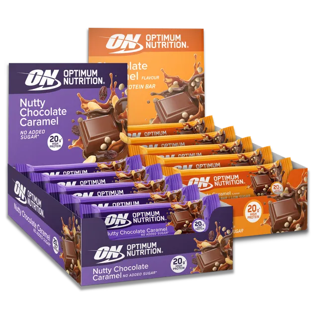 optimum-nutrition-2x-protein-bar-boxen-18-20g-protein-pro-riegel image 1