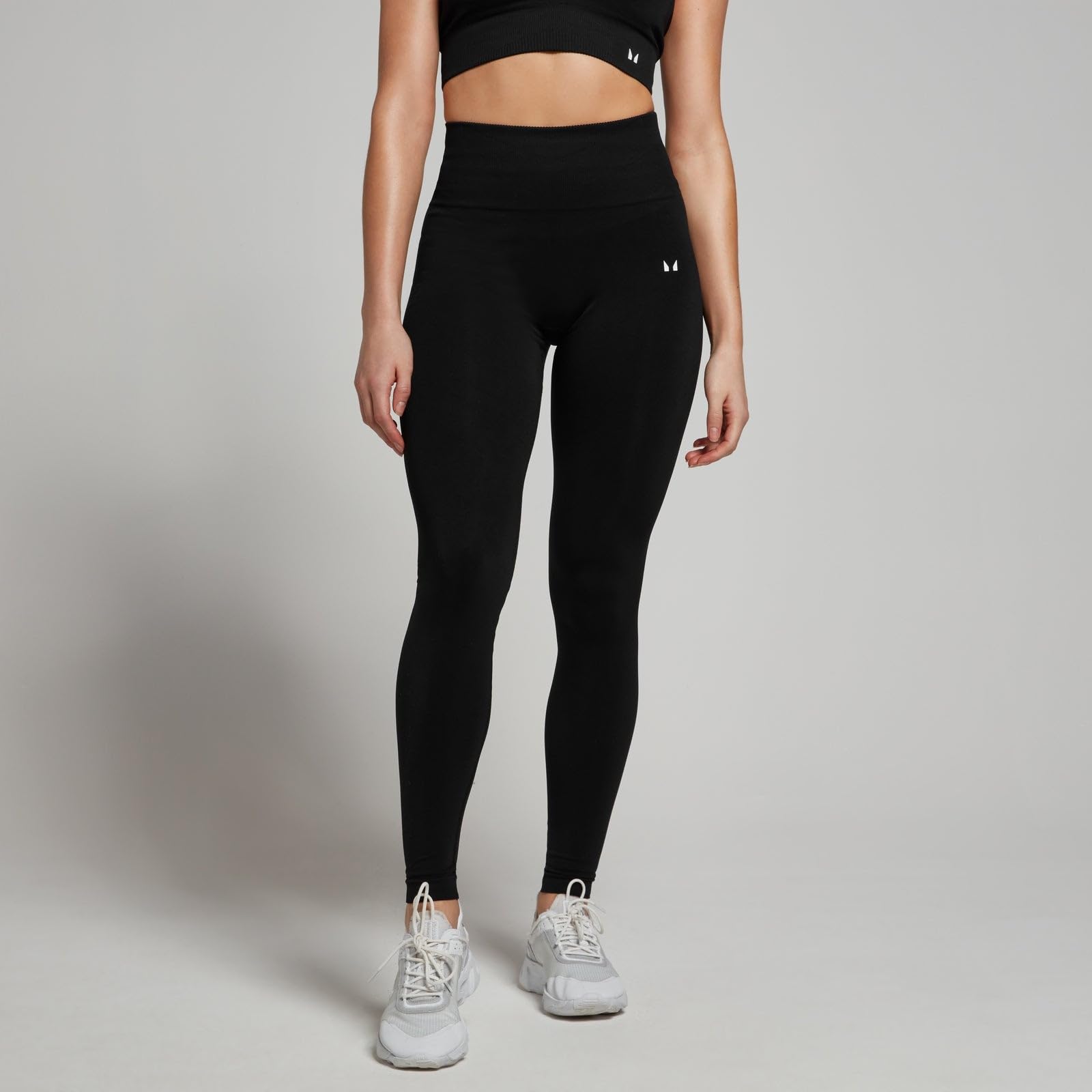 myprotein-mp-tempo-nahtlose-scrunch-leggings-damen-schwarz image 2