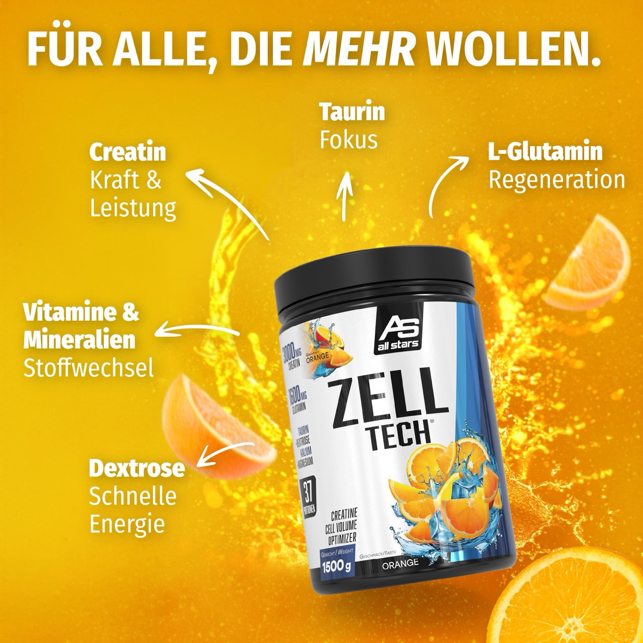 all-stars-zelltech-creatin-cell-volume-optimizer-orange-1500g-dose image 5