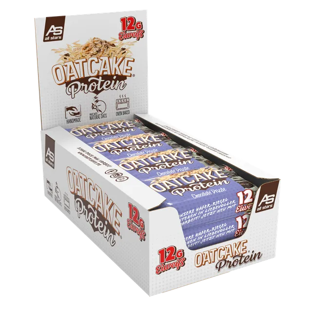 all-stars-oatcake-protein-mixbox-proteinriegel-box-mit-12-riegeln image 1