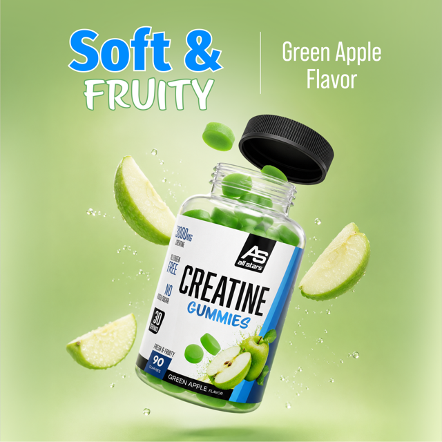 all-stars-creatine-gummies-green-apple-kreatin-monohydrat-fruchtgummi image 3