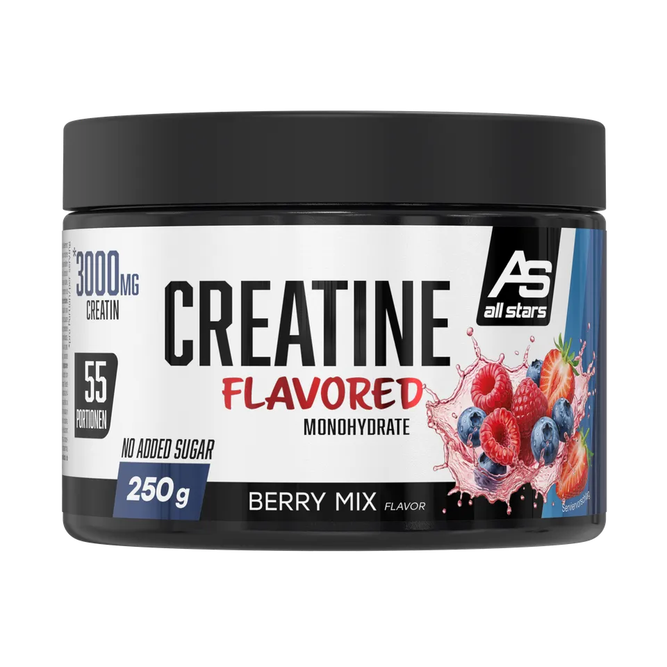 all-stars-creatine-flavored-250-g-dose-green-apple-berry-mix image 1