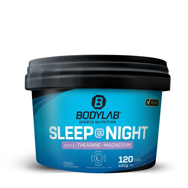 bodylab24-sleep-night-mit-melatonin-l-theanin-magnesium-120-tabletten image 1