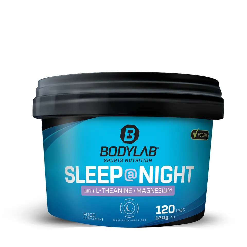 bodylab24-sleep-night-mit-melatonin-l-theanin-magnesium-120-tabletten image 1