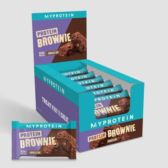 myprotein-protein-brownie-chocolate-12-x-75g image 1