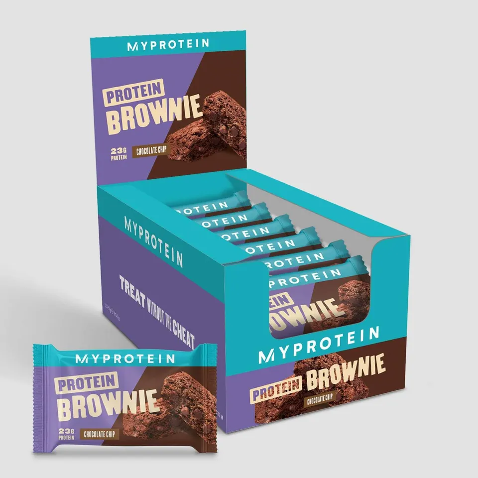 myprotein-protein-brownie-chocolate-12-x-75g image 1