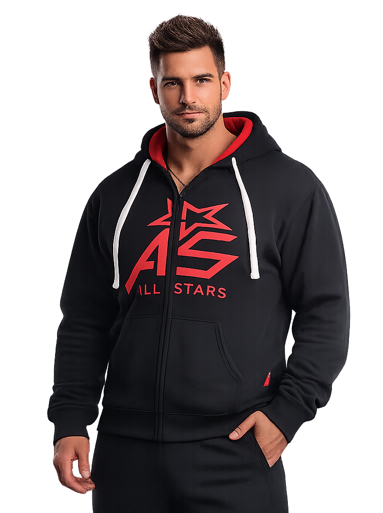 all-stars-zipper-classic-hoodie-mit-kapuze-f-r-m-nner image 1
