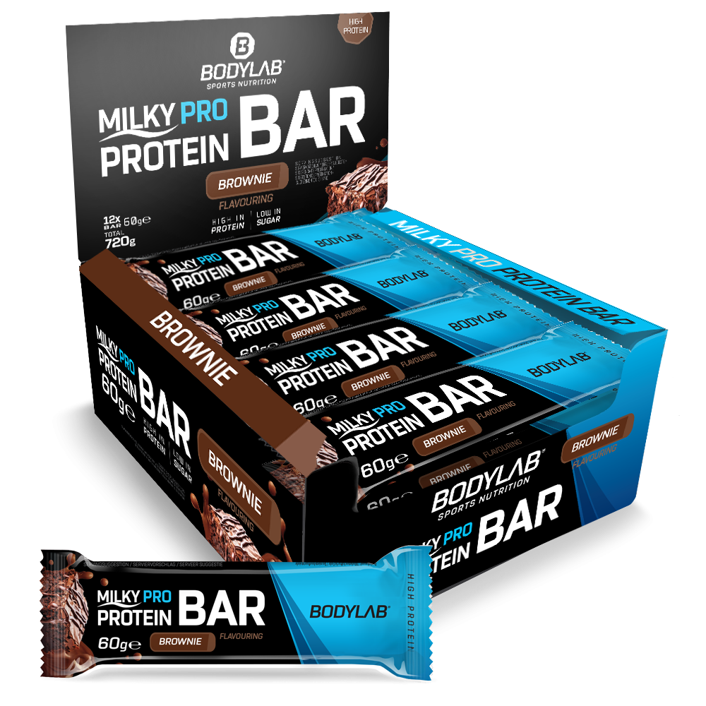 bodylab24-milky-pro-protein-bar-vollmilchschokolade-12x60g image 3