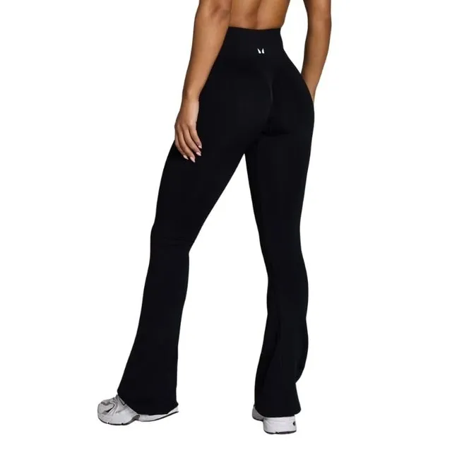 myprotein-mp-tempo-nahtlos-flared-leggings-damen image 1