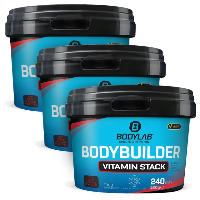 bodylab24-bodybuilder-vitamin-stack-3-x-240-kapseln-multivitamin image 1