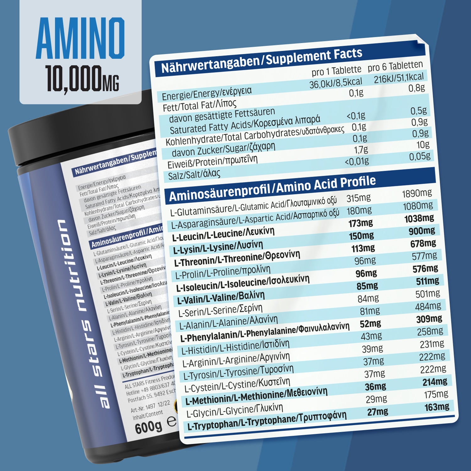 all-stars-amino-10-000-240-tabletten-mit-18-aminos-uren image 5