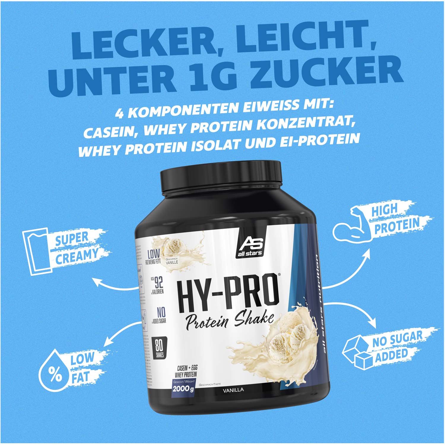 all-stars-hy-pro-protein-2000g-dose-mehrkomponenten-protein image 2