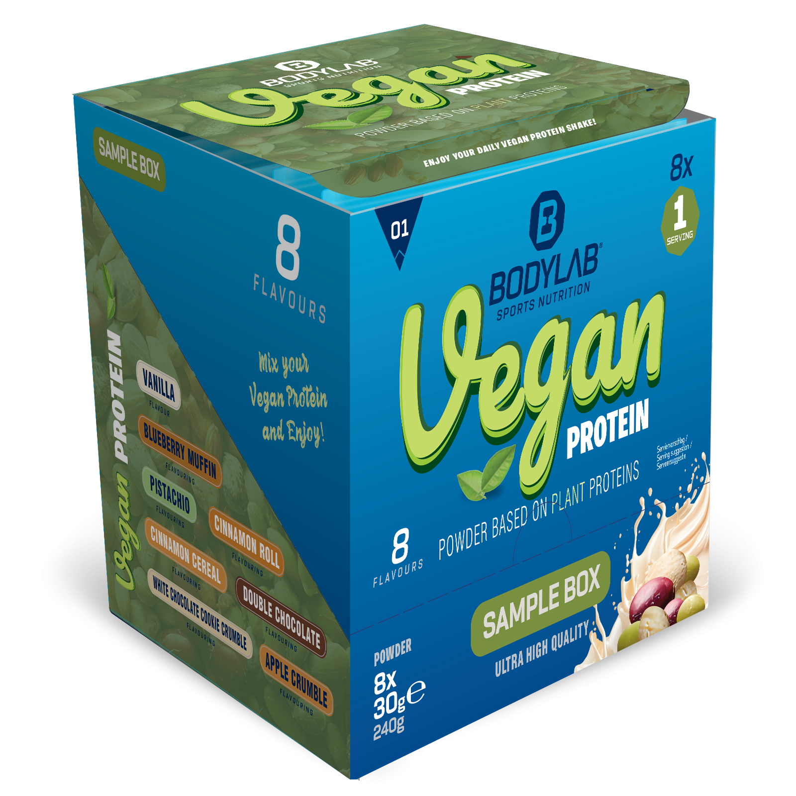 bodylab24-vegan-protein-probierbox-8x30g-probenbox image 2