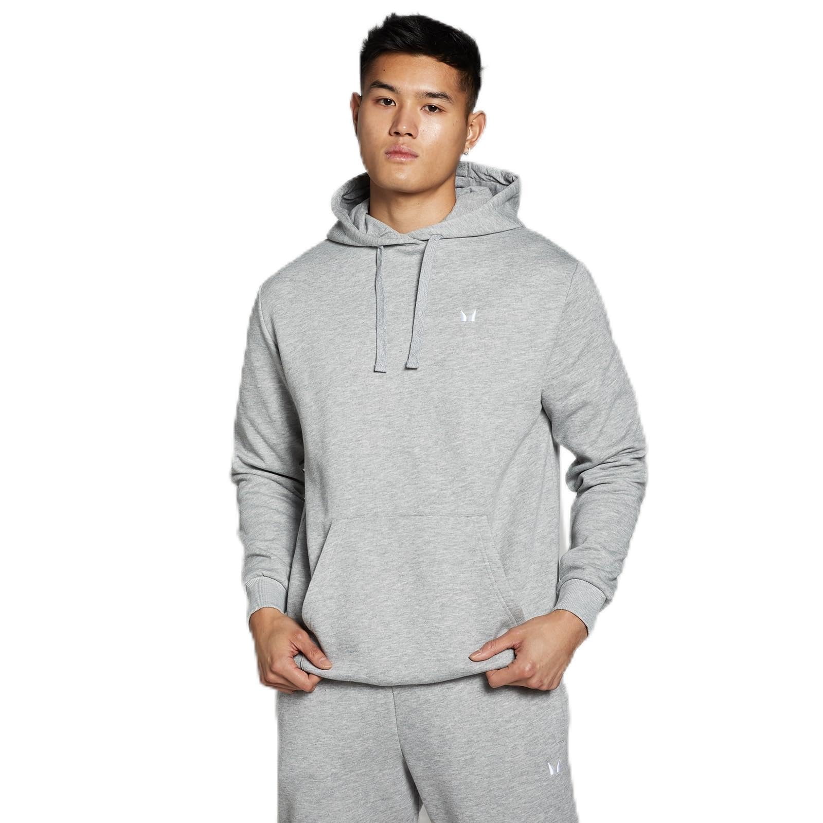 myprotein-mp-herren-rest-day-kapuzenpulli-hellgrau image 1