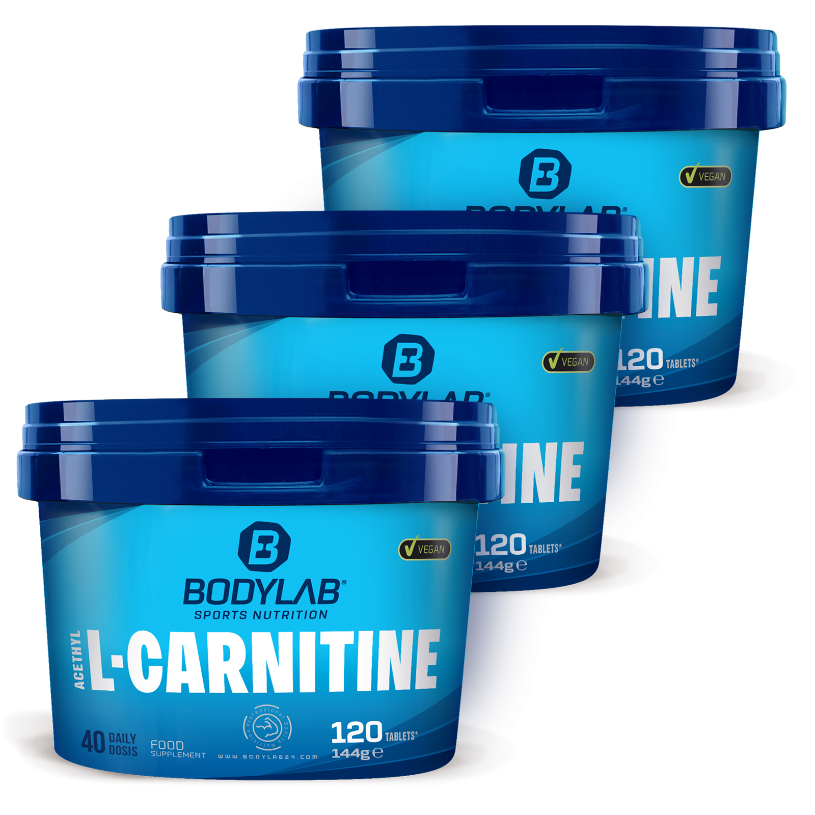 bodylab24-acetyl-l-carnitine-3-x-120-tabletten-360-tabletten image 1