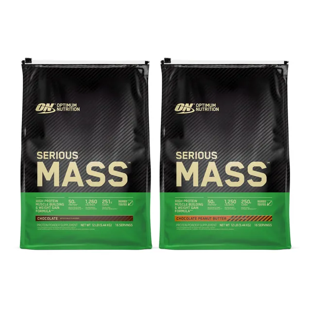 optimum-nutrition-serious-mass-weight-gainer-pulver-2x-12-lbs-ca-2x-5-44-kg image 1