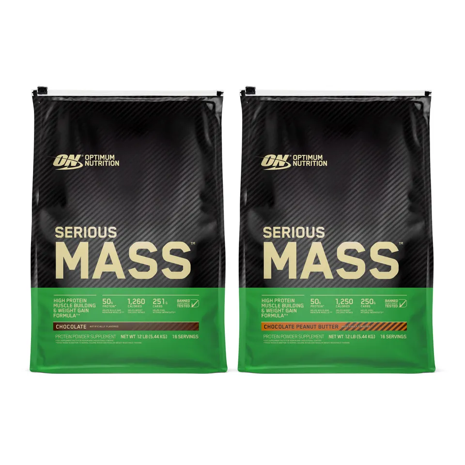 optimum-nutrition-serious-mass-weight-gainer-pulver-2x-12-lbs-ca-2x-5-44-kg image 1