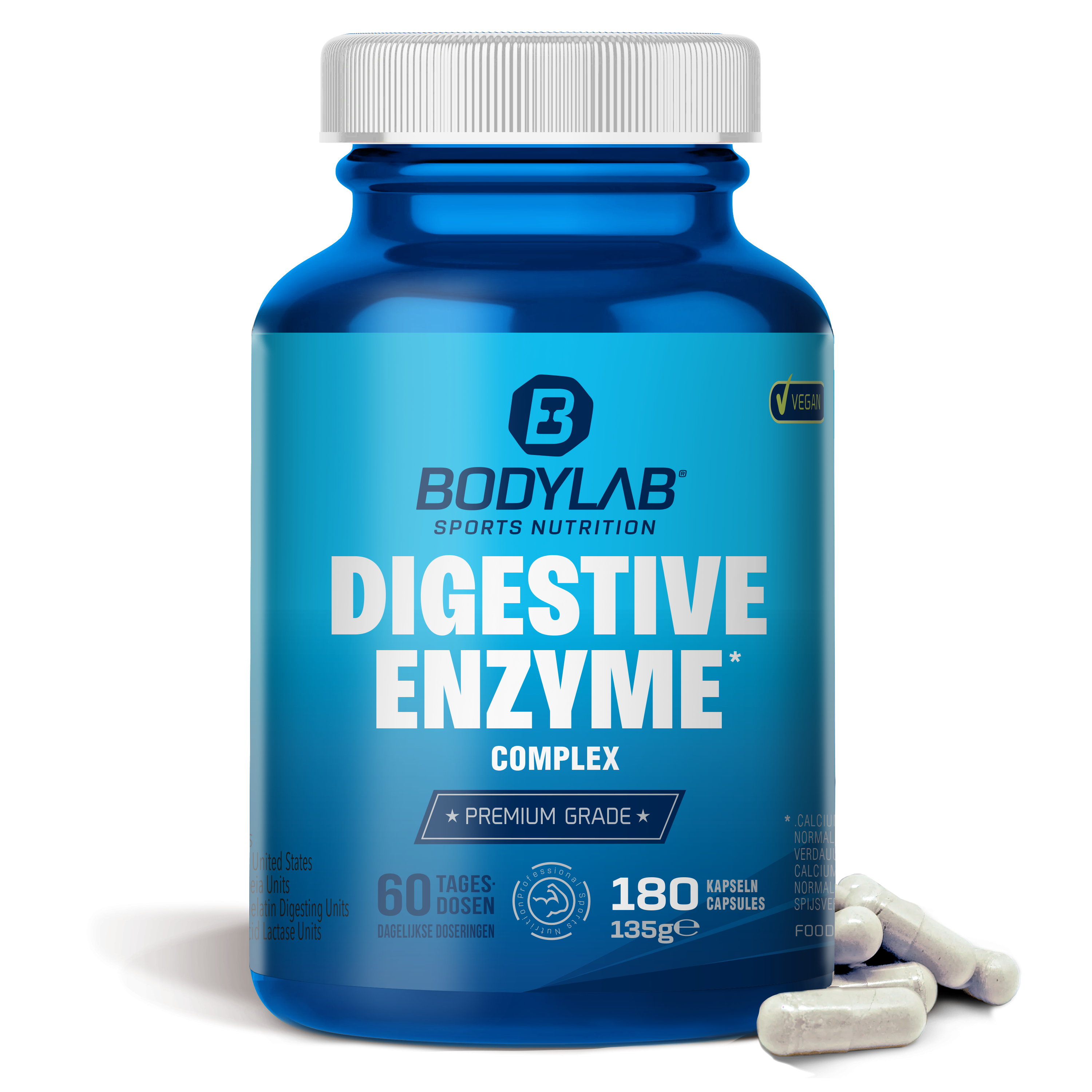 bodylab24-digestive-enzyme-complex-calcium-180-kapseln image 1