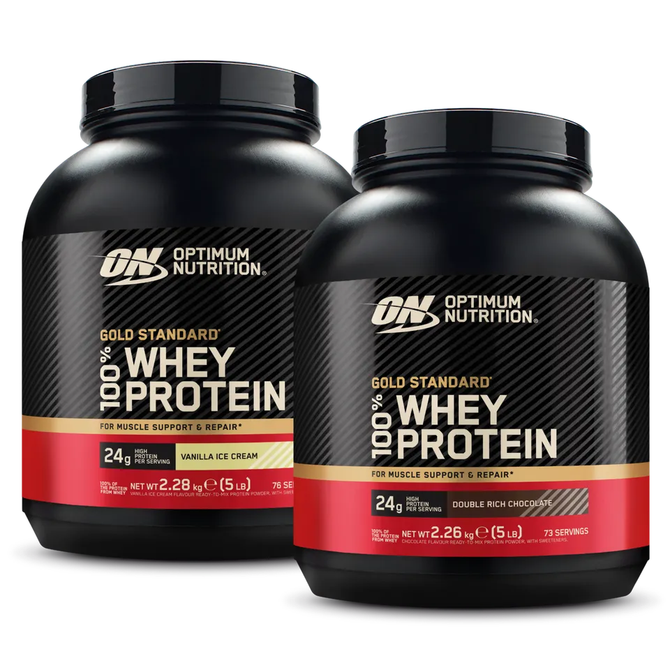 optimum-nutrition-gold-standard-100-whey-2x-2270-g-doppelpack-24-g-protein image 1