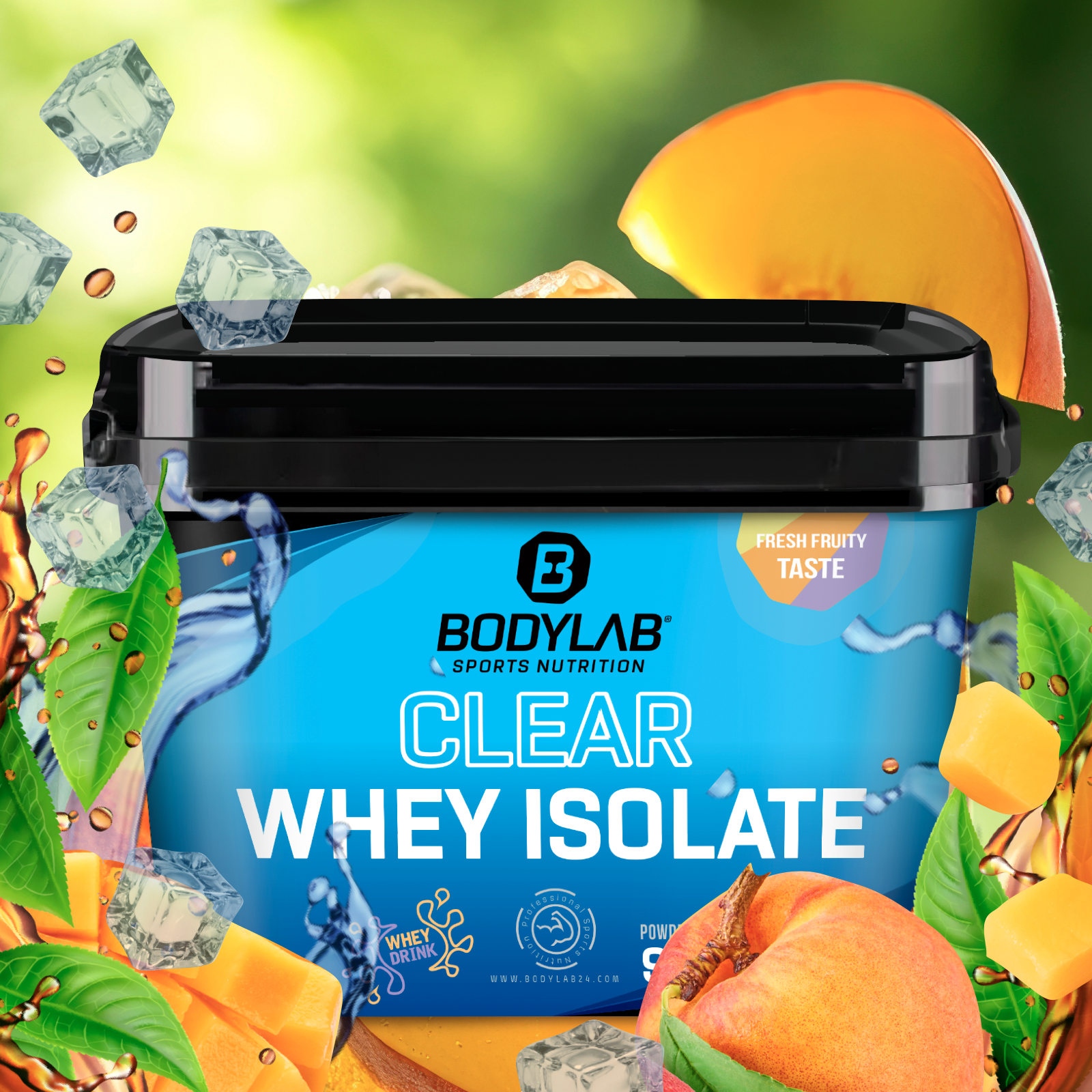 bodylab24-clear-whey-isolate-960g-erfrischender-protein-eistee image 2
