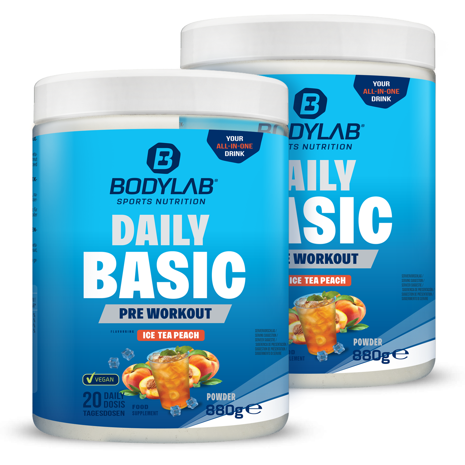 bodylab24-daily-basic-powder-ice-tea-peach-2-x-880g-all-in-one image 1
