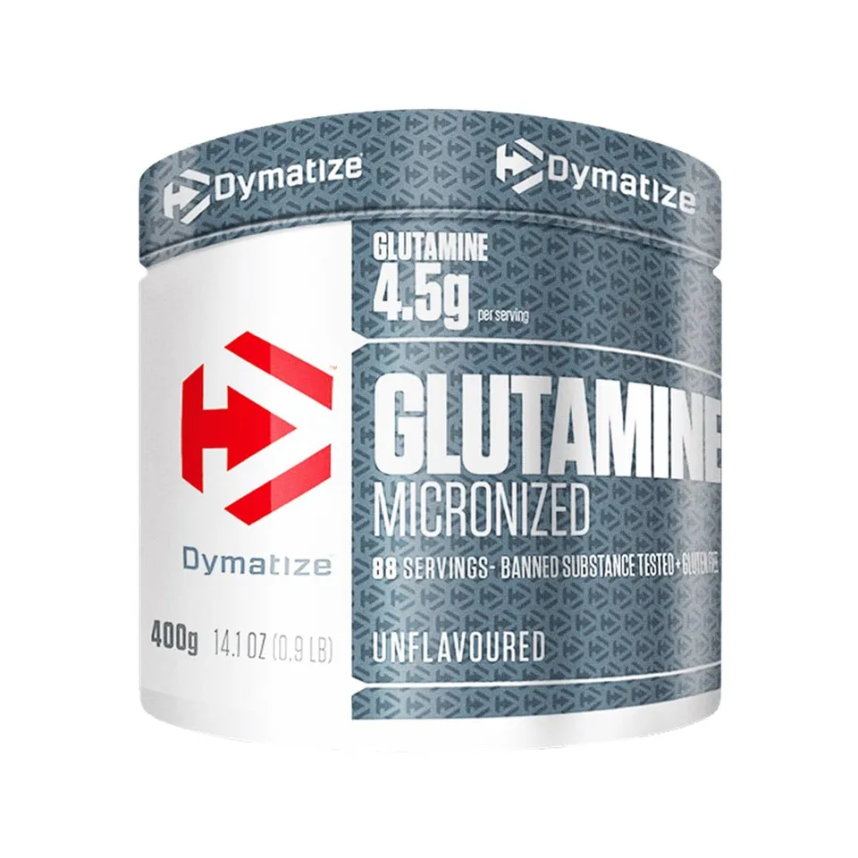 dymatize-glutamine-micronized-pulver-neutral-400-g image 1