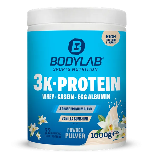 bodylab24-3k-protein-1000g-whey-casein-und-eiprotein-mehrkomponenten-protein image 1
