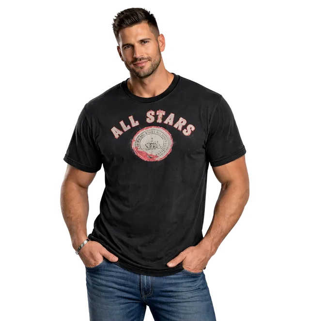 all-stars-bodybuilding-t-shirt-acid-wash-fitness-t-shirt-f-r-m-nner-aus-baumwoll image 1