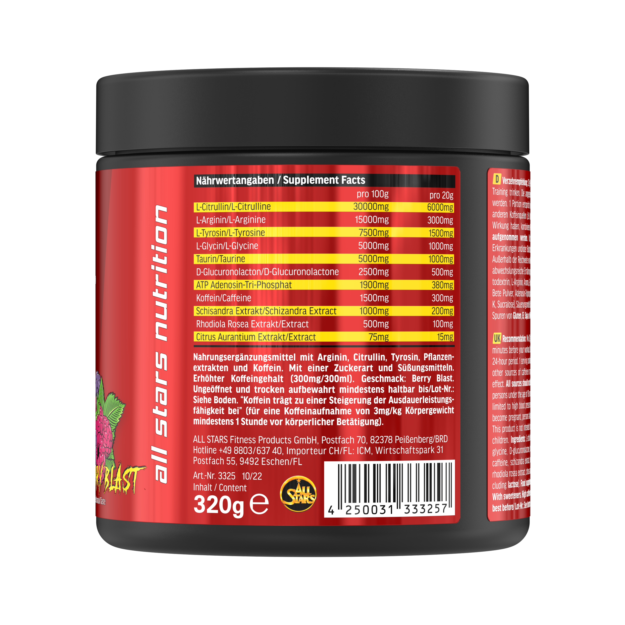 all-stars-raw-intensity-pre-workout-booster-brombeere image 3